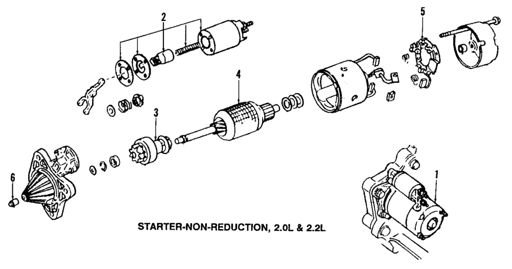Starter - Mazda (f24018400r00)