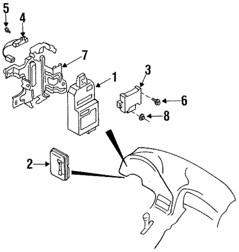 Control Module - Mazda (fd0167580)