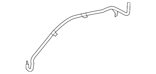Headlight Washer Hose - Mazda (fe03514j0)
