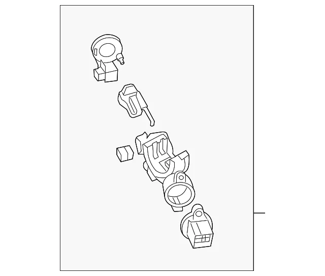 Ignition Lock Assembly - Mazda (fey27629xd)