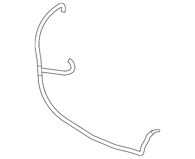 Headlight Washer Hose - Mazda (ff16514k0b)