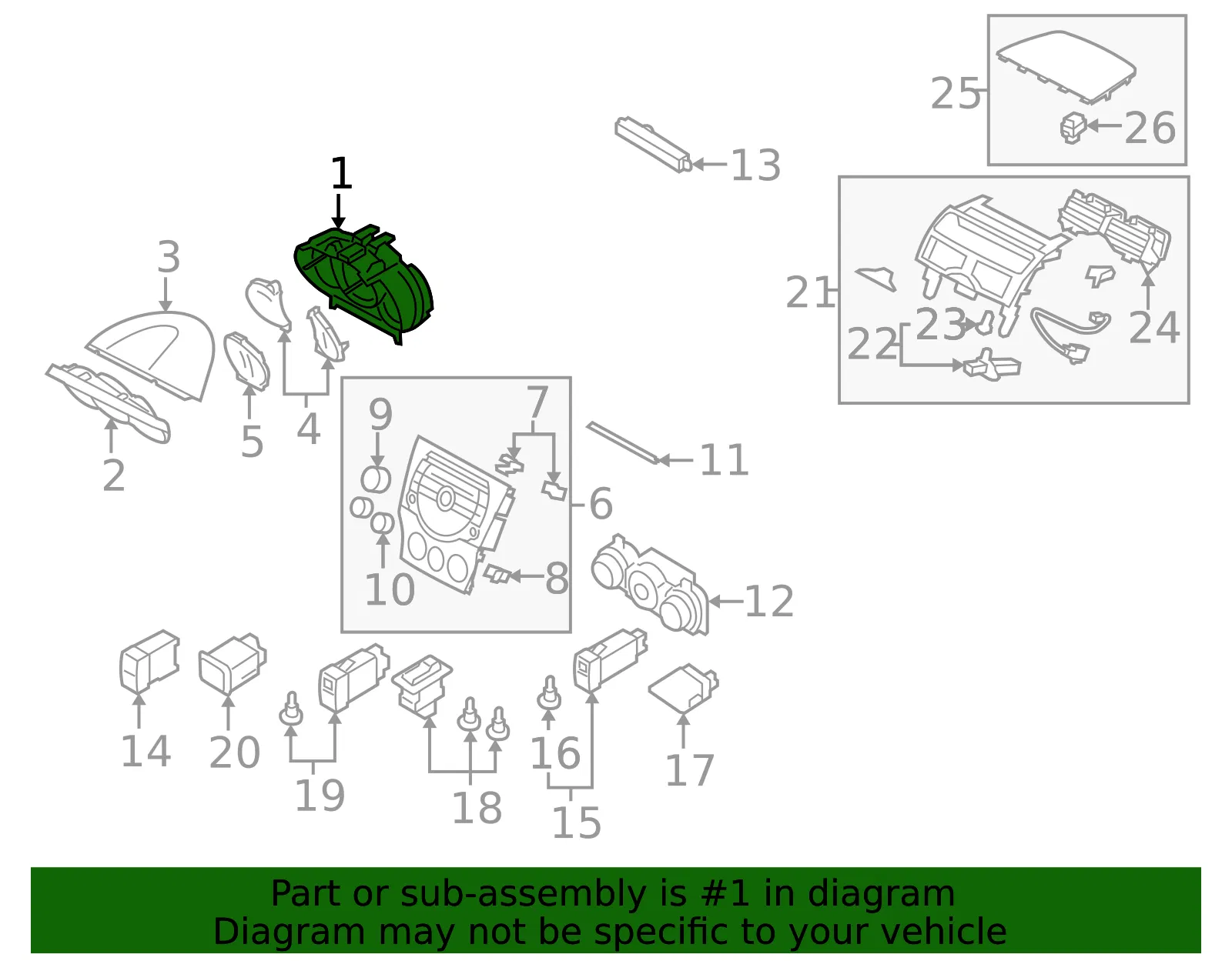 Instrument Cluster - Mazda (ff1955471b) - view 2
