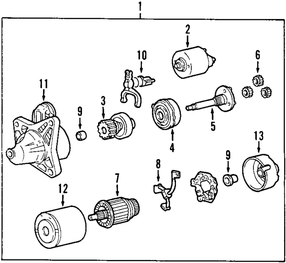 Starter - Mazda (fp5018400r00)