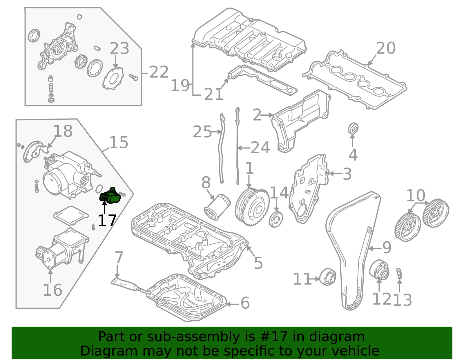 Throttle Position Sensor - Mazda (fs0113sl0) - view 2