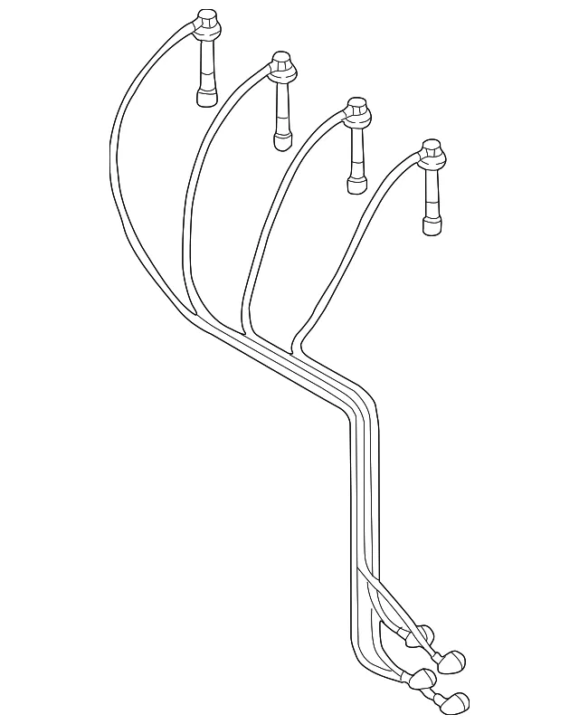 Spark Plug Wire Set - Mazda (fsd718140c)