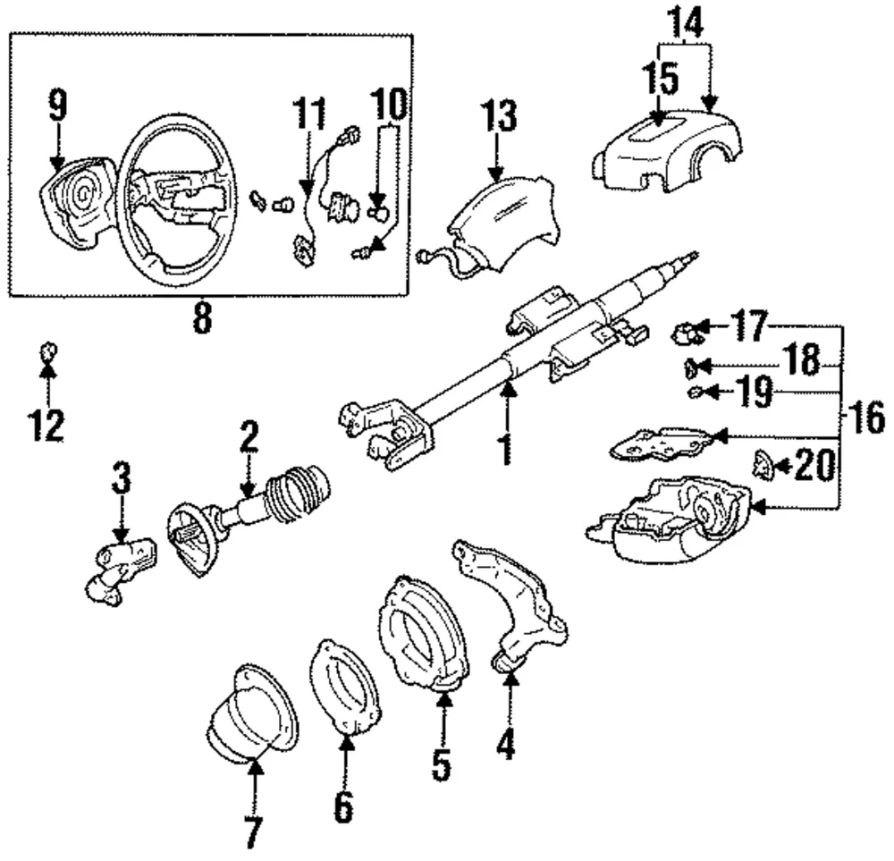 Cruise Switch - Mazda (ga2l663d1c)