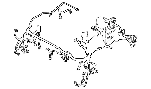Wire Harness - Mazda (gacd67010b)