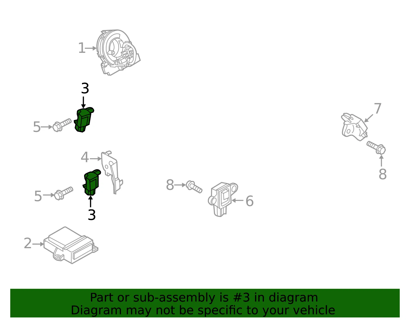 Ft Impact Sensor - Mazda (gbef57k1x) - view 2