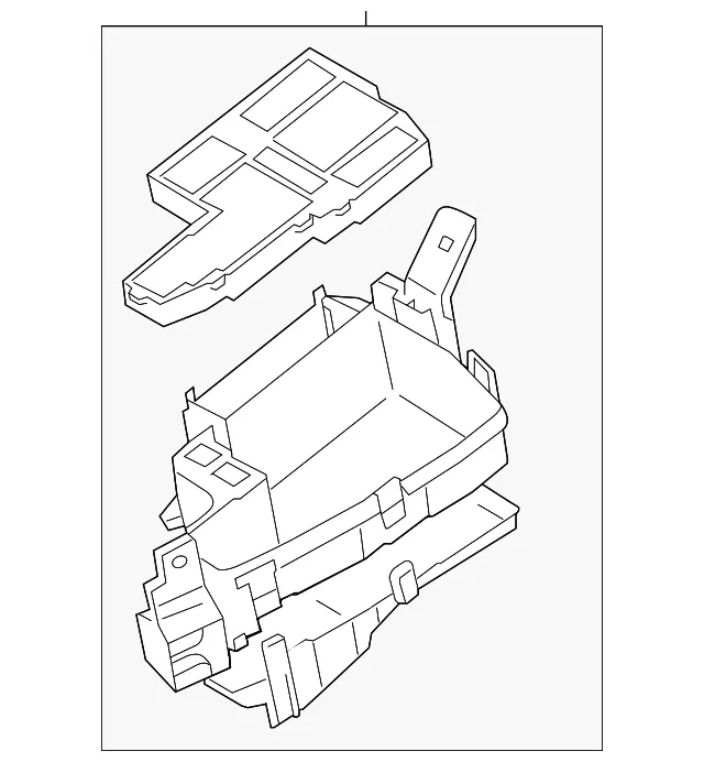 Fuse And Relay Center - Mazda (gbvl66750)