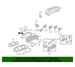 Instrument Panel Light Bulb - Mazda (gd7b55431) - view 4