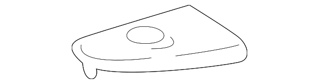 Door Switch Trim Panel - Mazda (gd7b684l1b29)