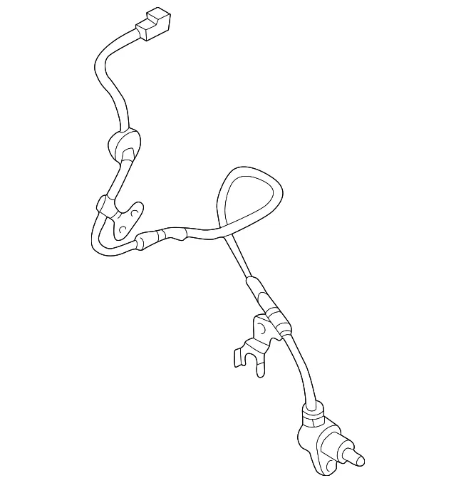 ABS Wheel Speed Sensor - Mazda (gd7e4371yd)