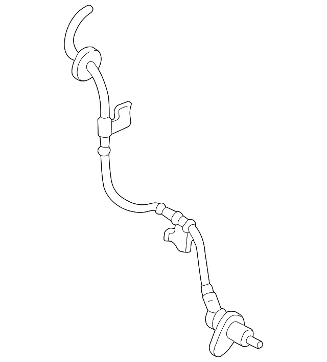ABS Wheel Speed Sensor - Mazda (ge7c4371yc)