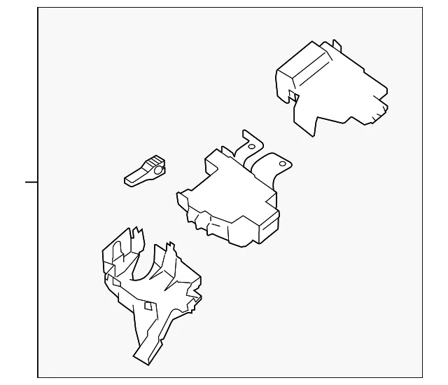 Fuse And Relay Center - Mazda (geg166760)