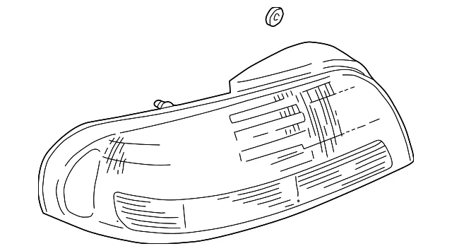 Tail Light Assembly - Mazda (gg2a51180a)