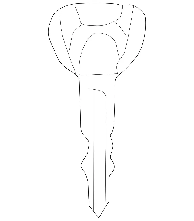 Key - Mazda (ggya763gx)