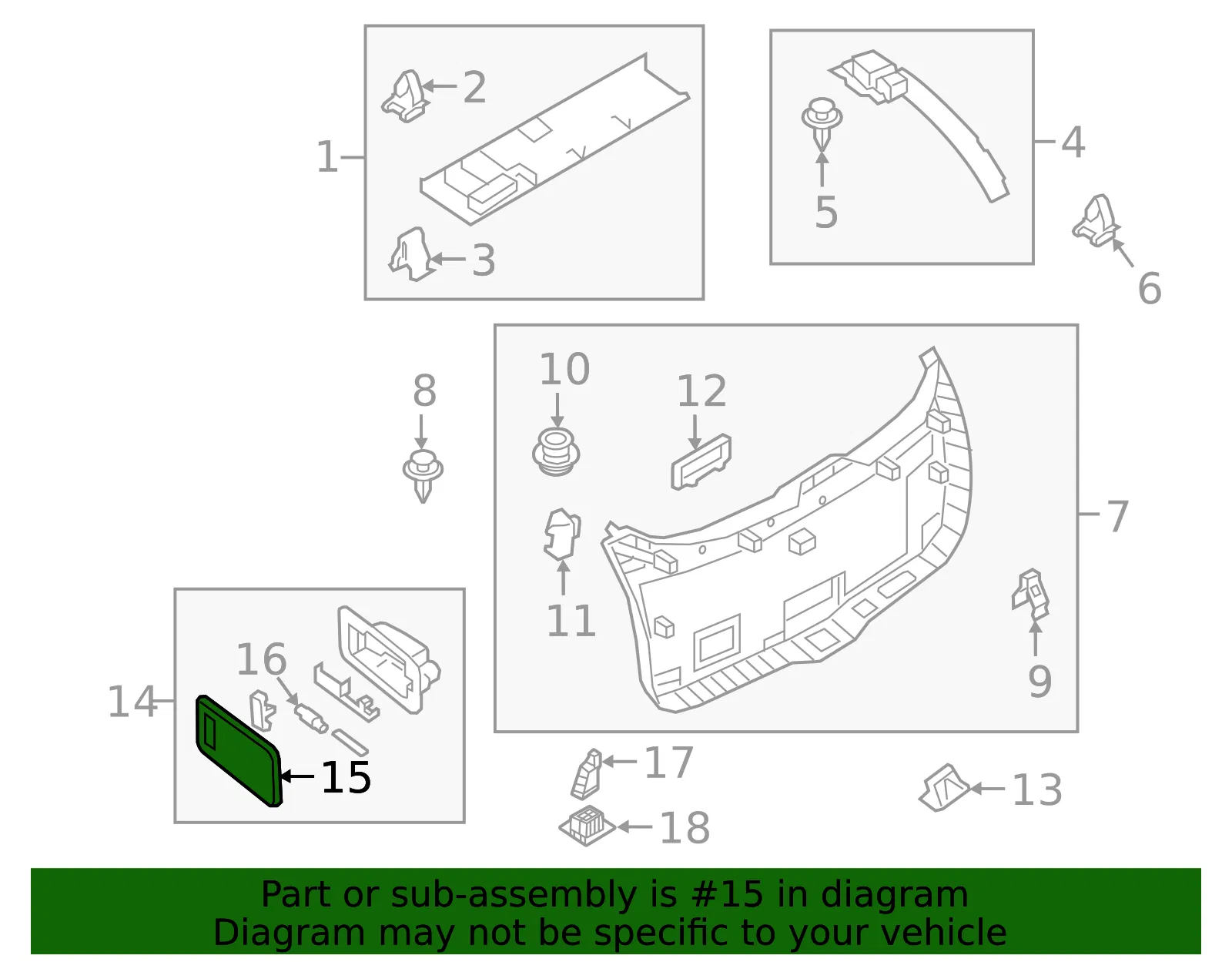 Map Light Lens - Mazda (ghp951441) - view 2