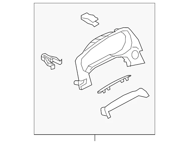 Cluster Bezel - Mazda (ghp955420b02)