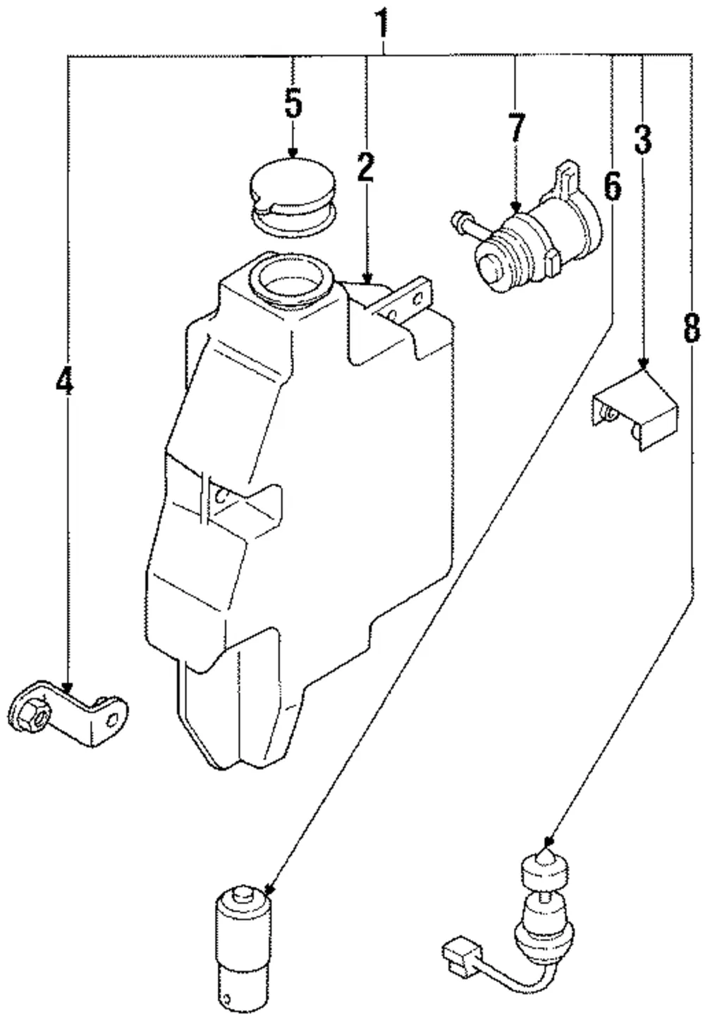 Level Sensor - Mazda (gj2667488)