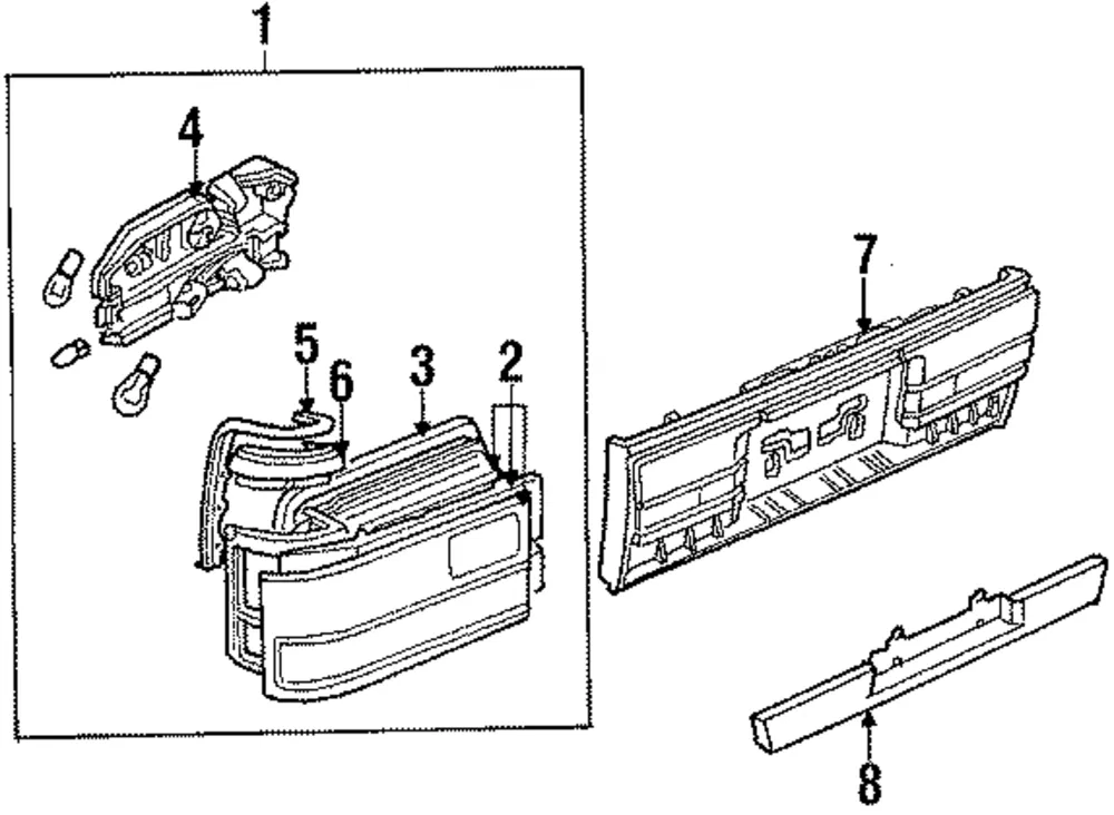 Tail Light Socket - Mazda (gj2951155)