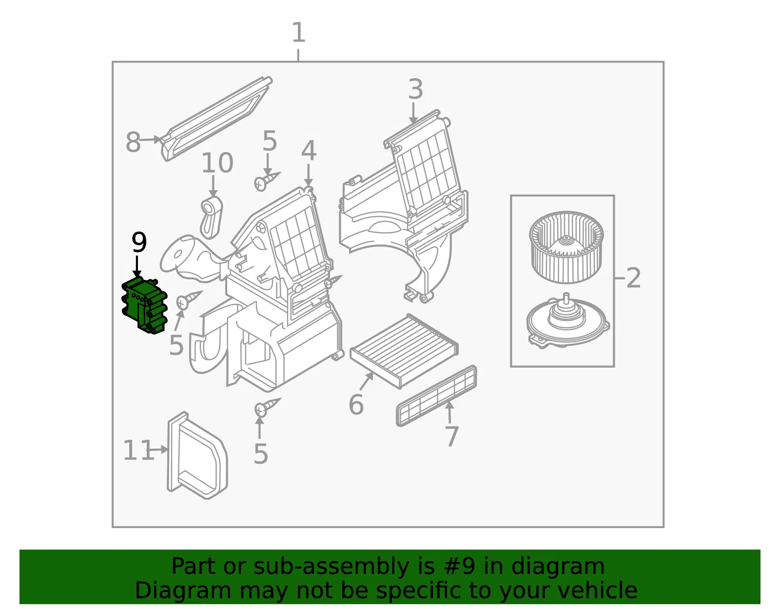 Actuator - Mazda (gj6a61b60) - view 2