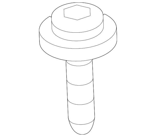 Harness Screw - Mazda (gj6a67eb1a)