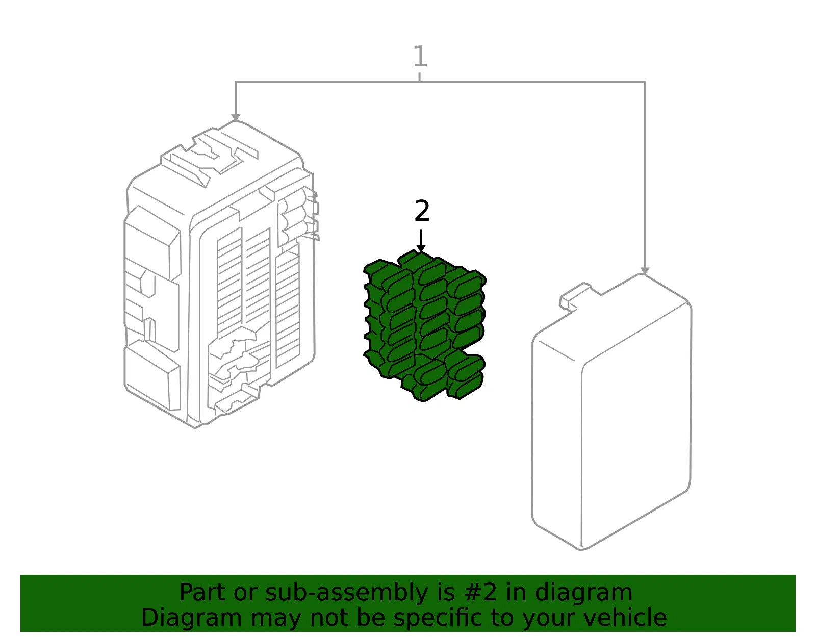 Multi-Purpose Fuse - Mazda (gj6e67s99) - view 2