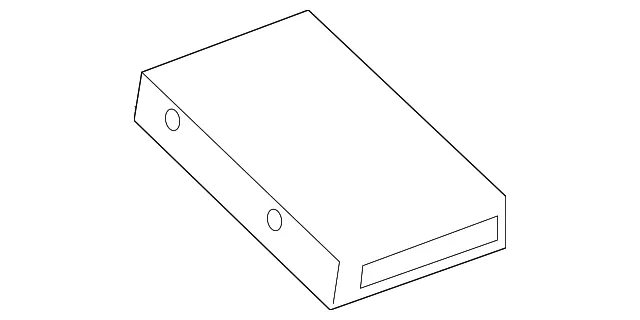 GPS Navigation Control Module - Mazda (gjs166ez0e)