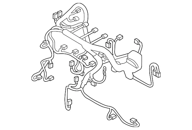 Engine Wiring Harness - Mazda (gjs567020c)