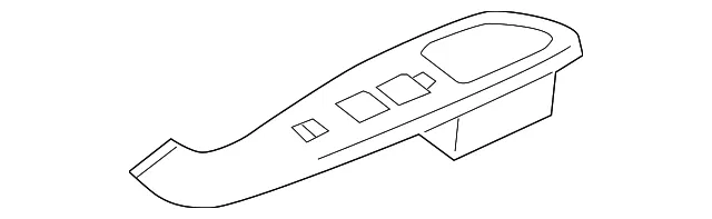 Door Switch Trim Panel - Mazda (gk2a684l6c)