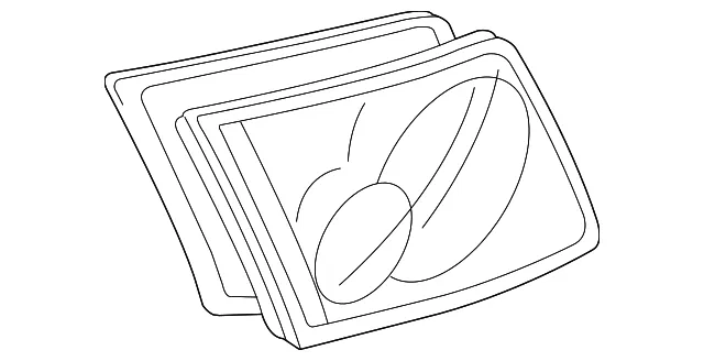 Tail Light Gasket - Mazda (gm9e513j8)
