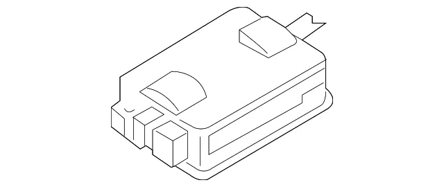 Air Bag Control Module - Mazda (gn3a67sw0)