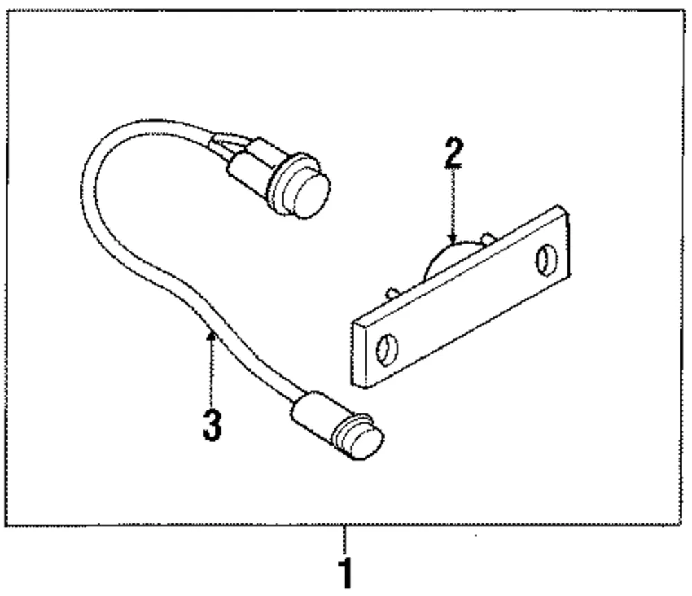 Side Marker Lamp - Mazda (gn90515e0)