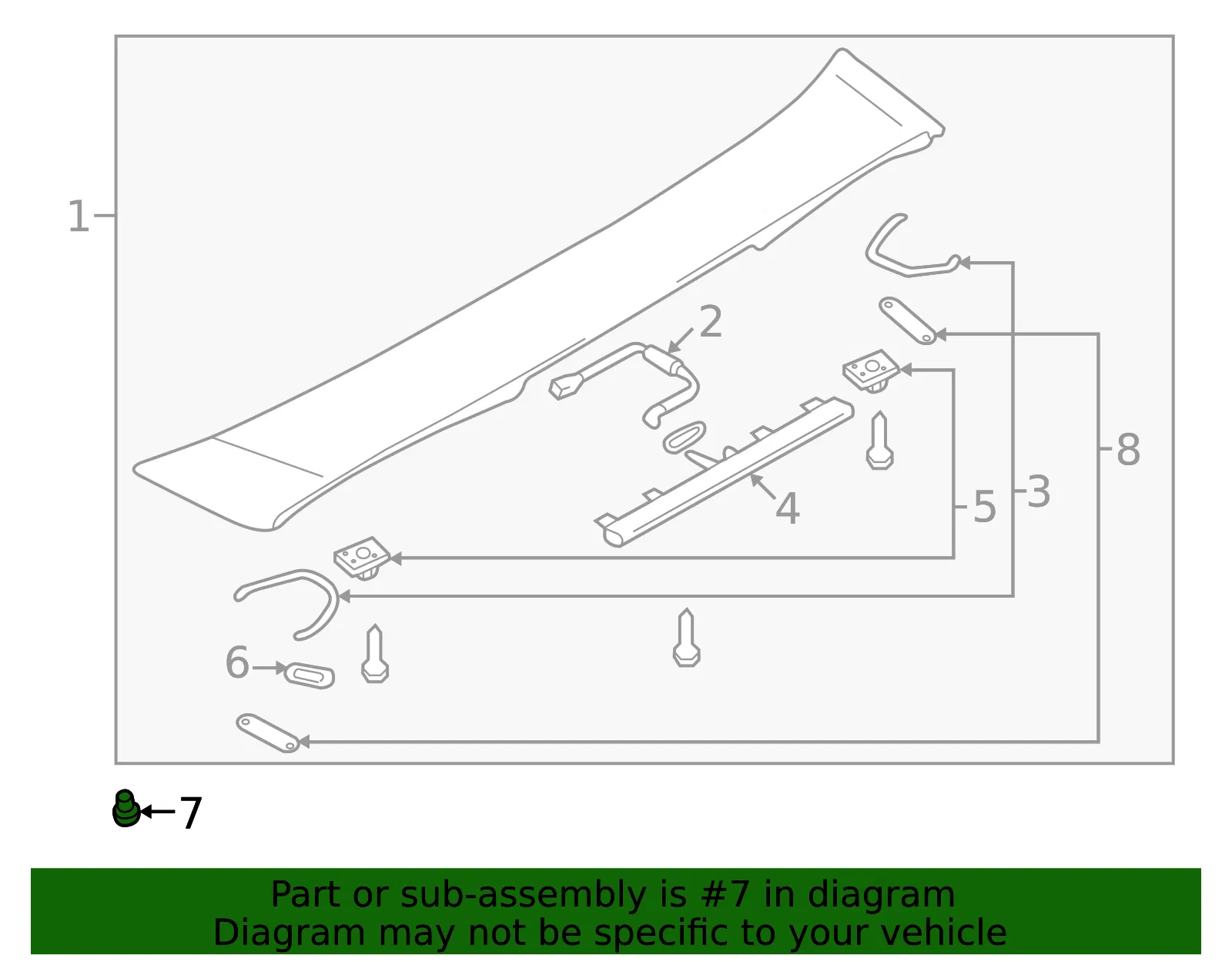 Stop Lamp Screw - Mazda (gn9051969a) - view 2
