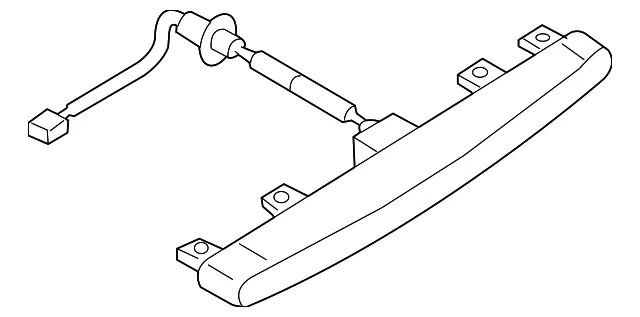 Center High Mount Stop Light - Mazda (gp9a51580b)