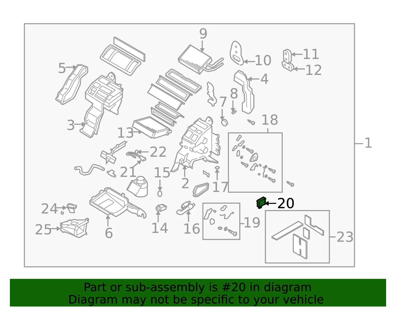 Actuator - Mazda (gp9a61a70a) - view 2