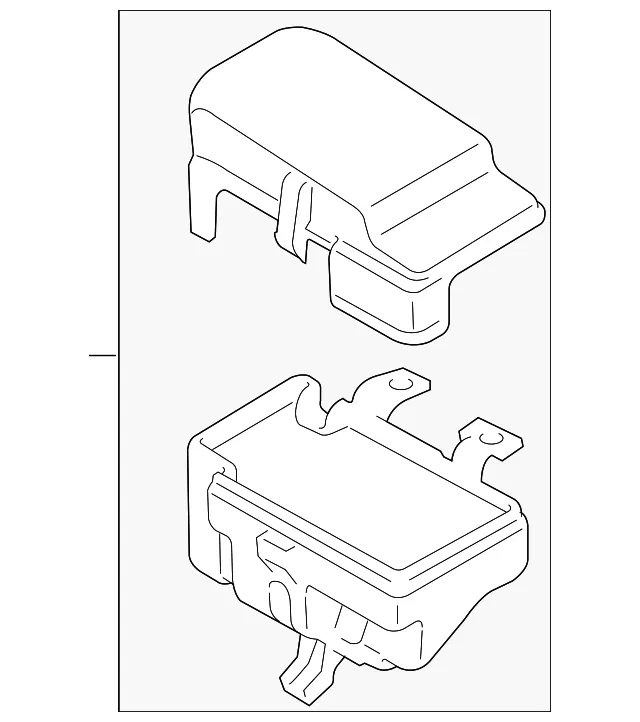 Fuse & Relay Box - Mazda (gp9a66760a)