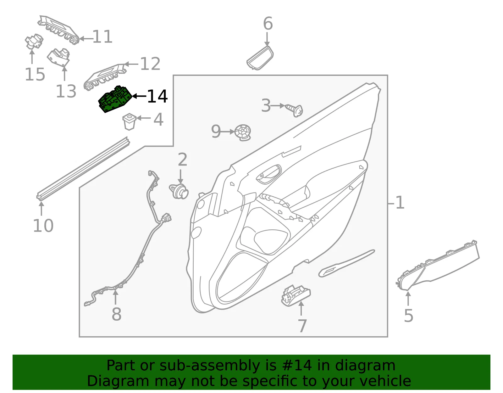 Window Switch - Mazda (gp9d66350a) - view 2