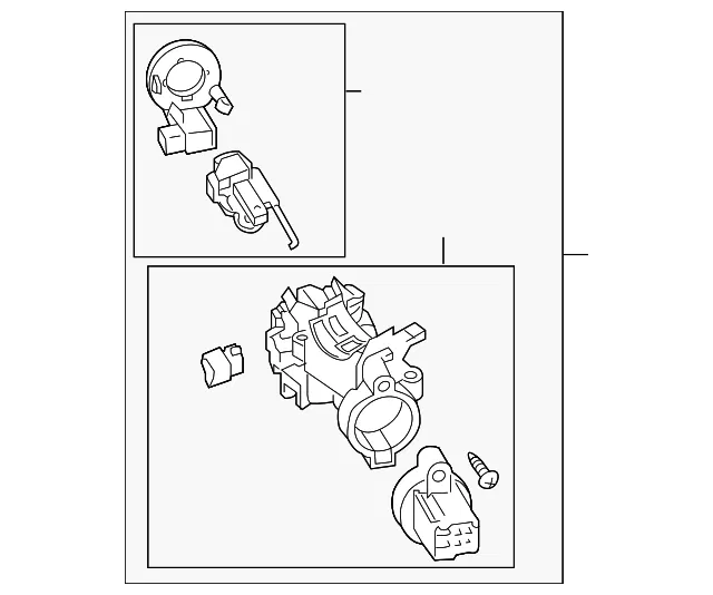 Ignition Lock Cylinder - Mazda (gpya7629xa)