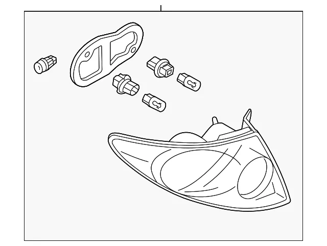 Tail Light Assembly - Mazda (gr6j51150)