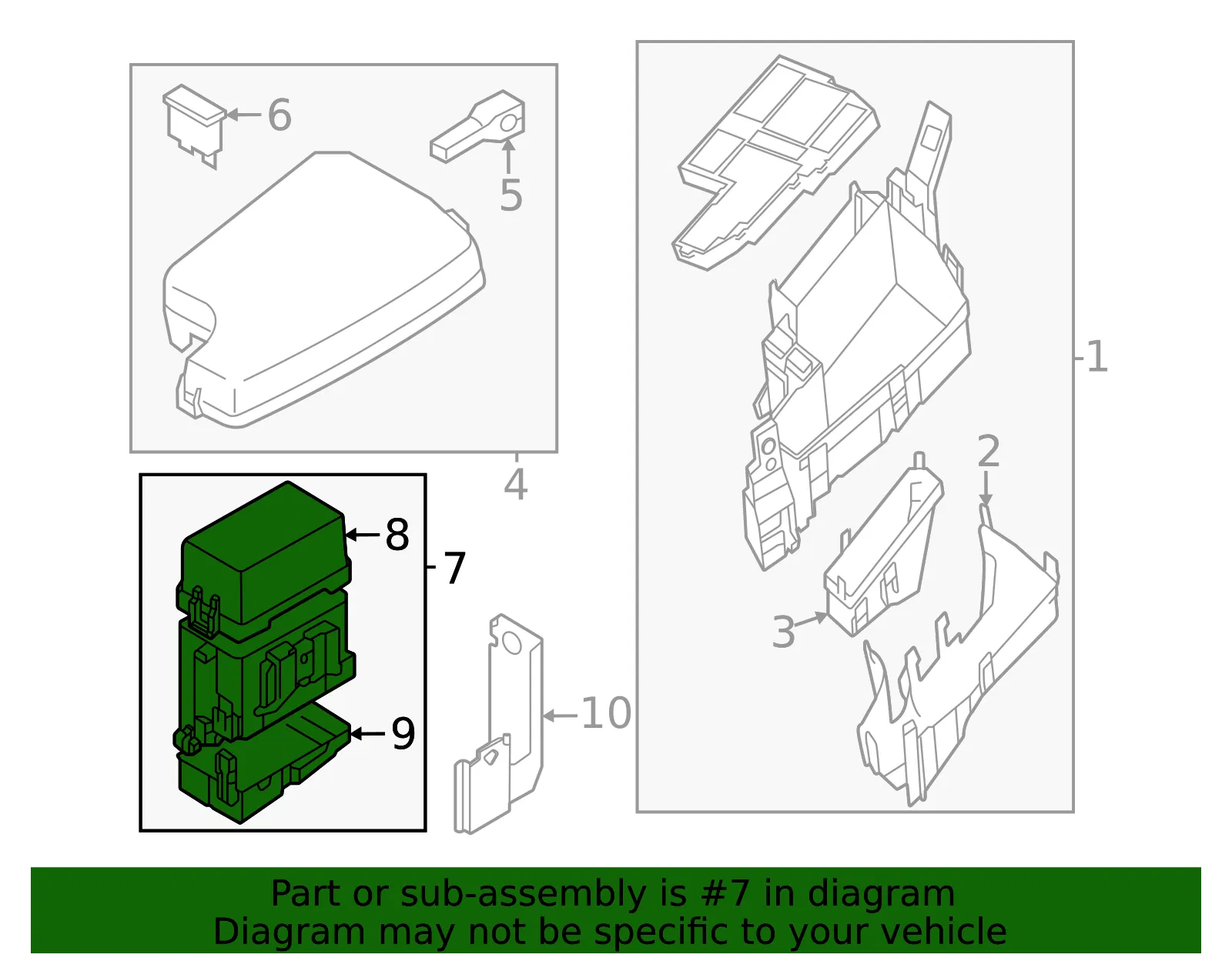 Relay Box - Mazda (grt866750) - view 2