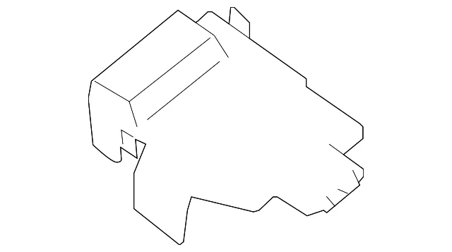 Fuse Box Cover - Mazda (gs3l66761a)