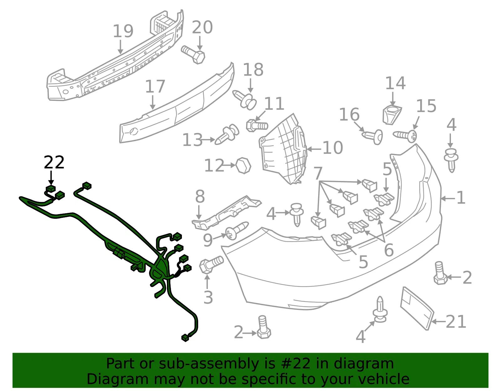 Harness - Mazda (gs3t67150b) - view 2