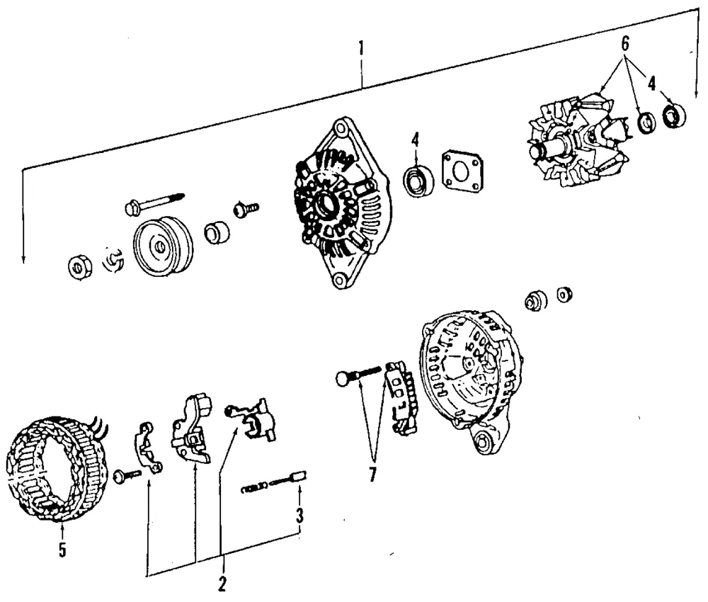 Alternator - Mazda (gy0118300r0j)