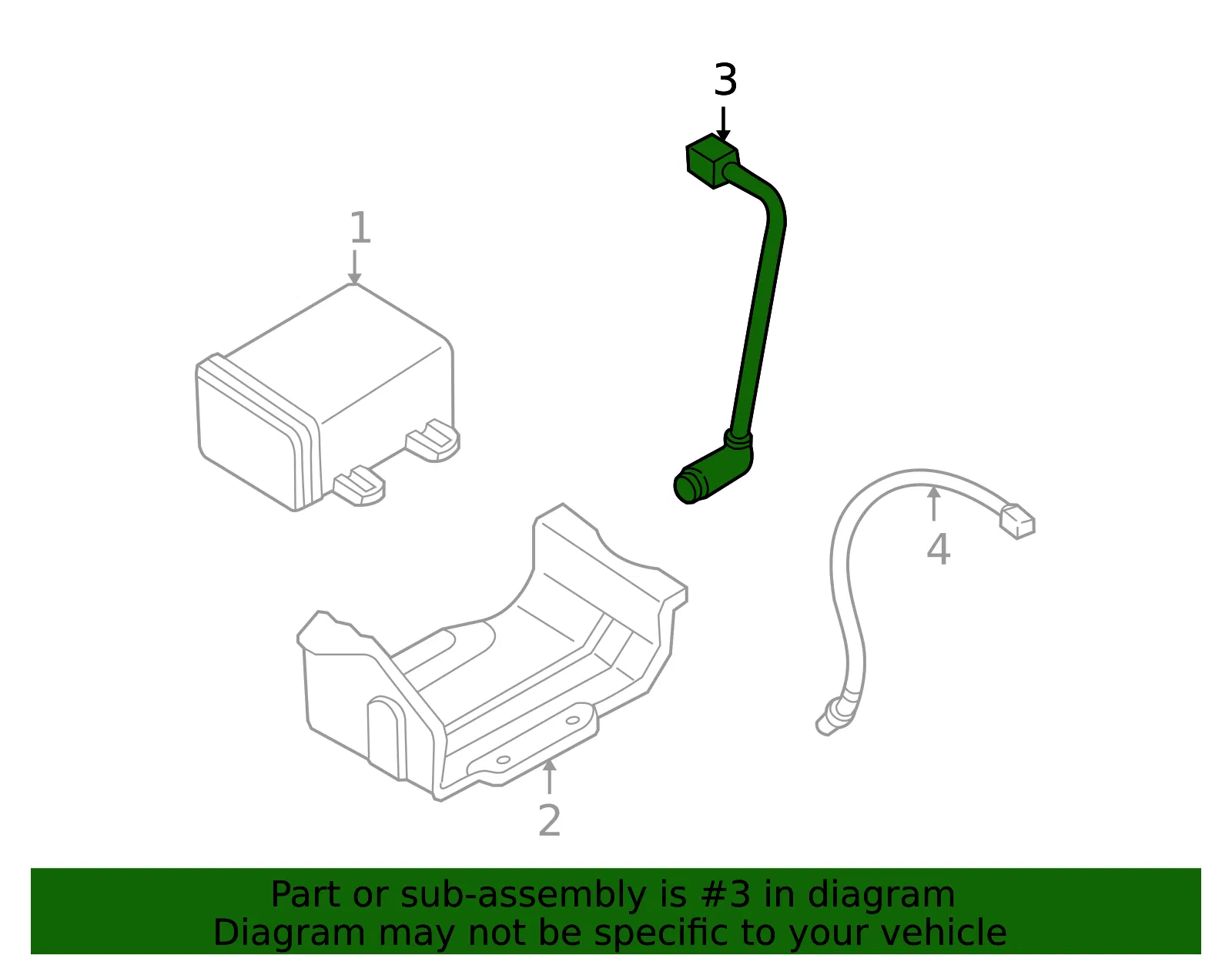 Knock Sensor - Mazda (gy0118921c) - view 2