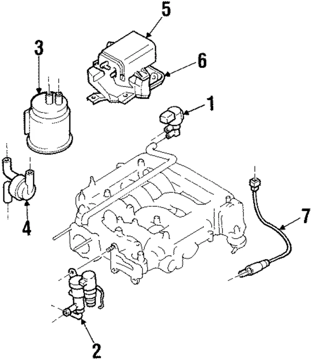 Oxygen Sensor - Mazda (je9618861a9u)
