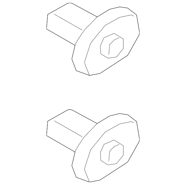 Tail Lamp Assembly Retainer Nut - Mazda (k12351039)