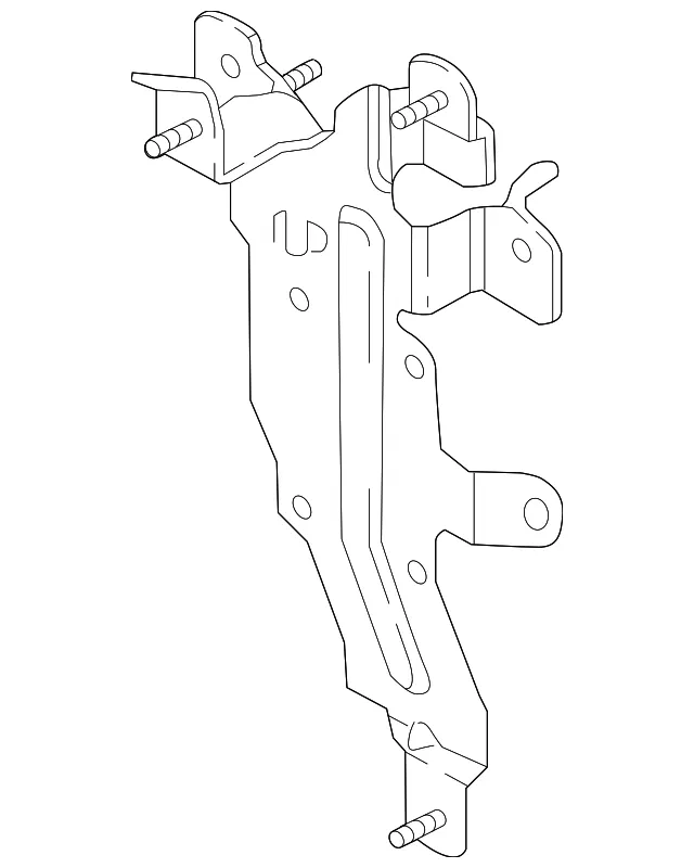 Mobile Phone Control Module Bracket - Mazda (ka0h669b0b)