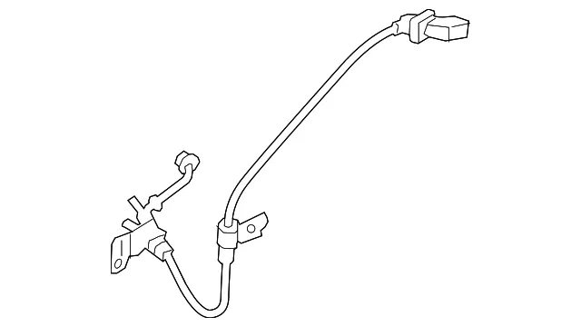 ABS Wheel Speed Sensor - Mazda (ka0k437exa) - view 2