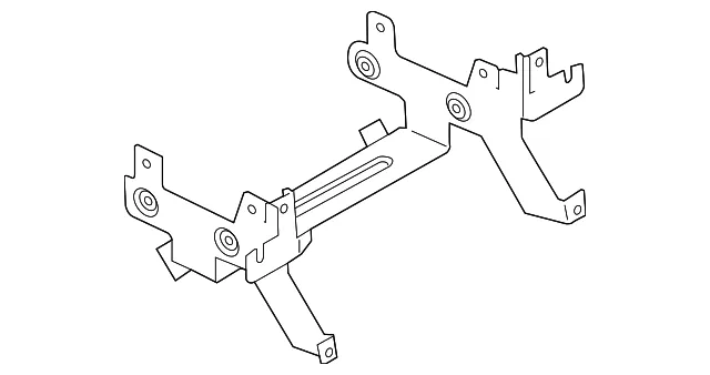 GPS Navigation Control Module Bracket - Mazda (ka0p669b0)